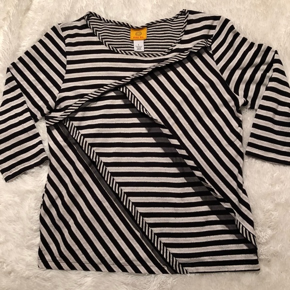 Ruby Rd. Striped blouse - Picture 1 of 4